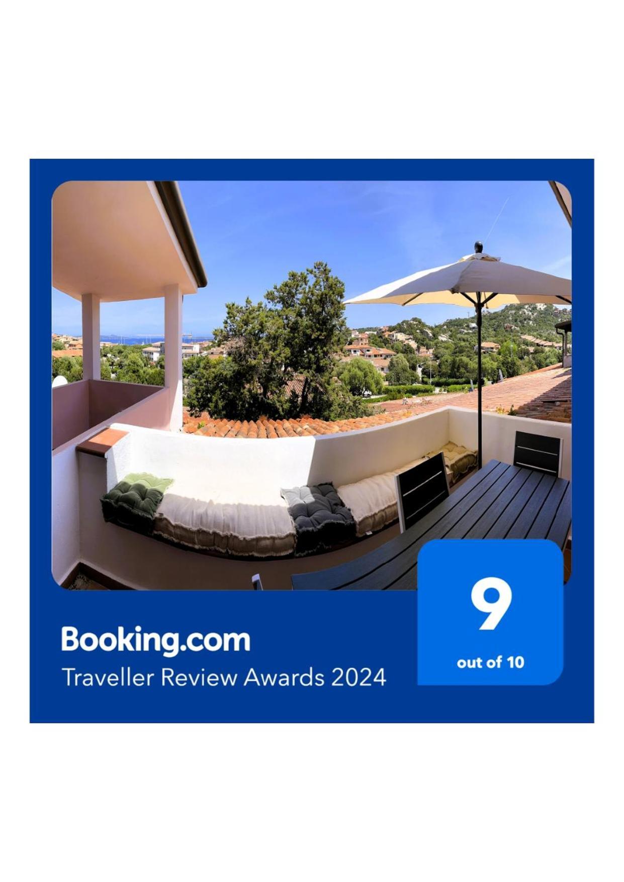Splendida Vista Mare Zona Centrale Porto Rotondo Posto Auto Privato 외부 사진