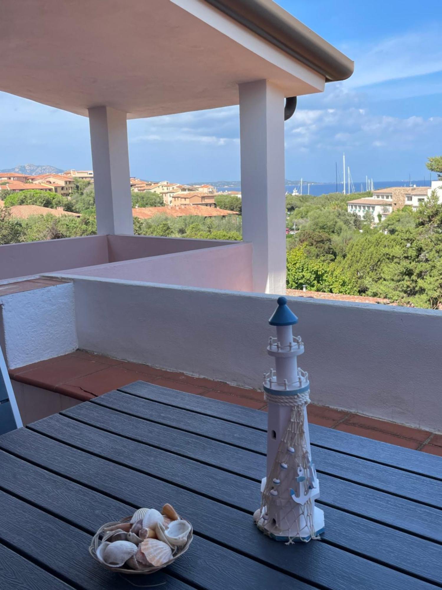 Splendida Vista Mare Zona Centrale Porto Rotondo Posto Auto Privato 외부 사진